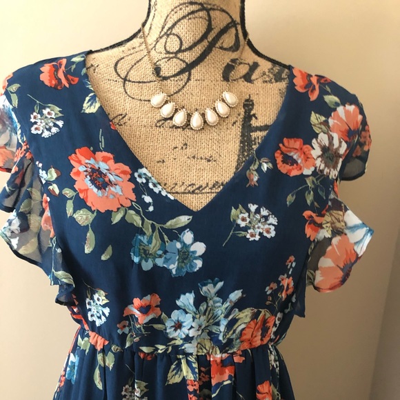 Altar’d State Floral Maxi Dress - Picture 8 of 10